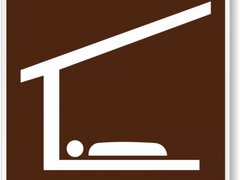 Indicator camping dormit